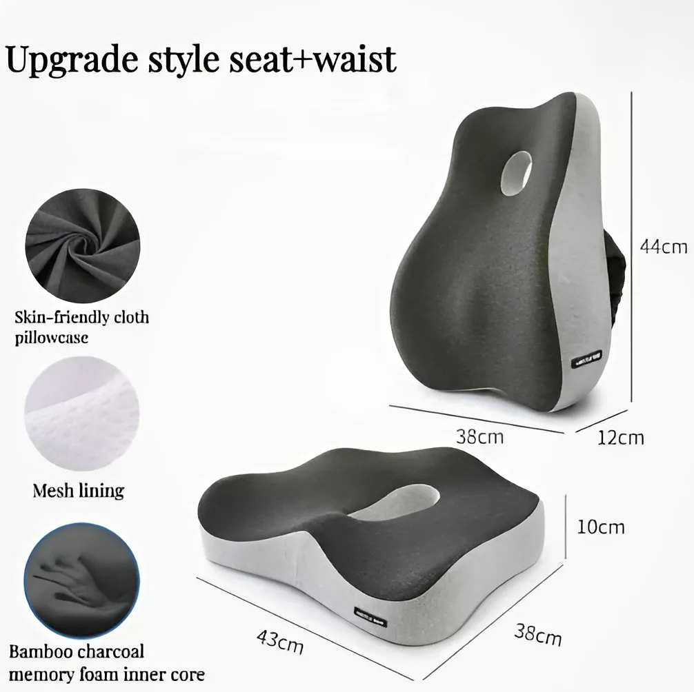 Orthopedic Memory Foam Back Support Pillow