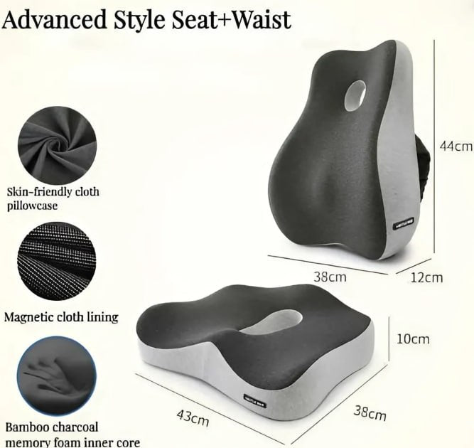 Orthopedic Memory Foam Back Support Pillow