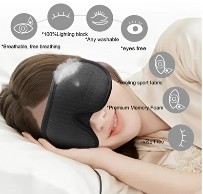 Soft Padded 3D Sleep Mask