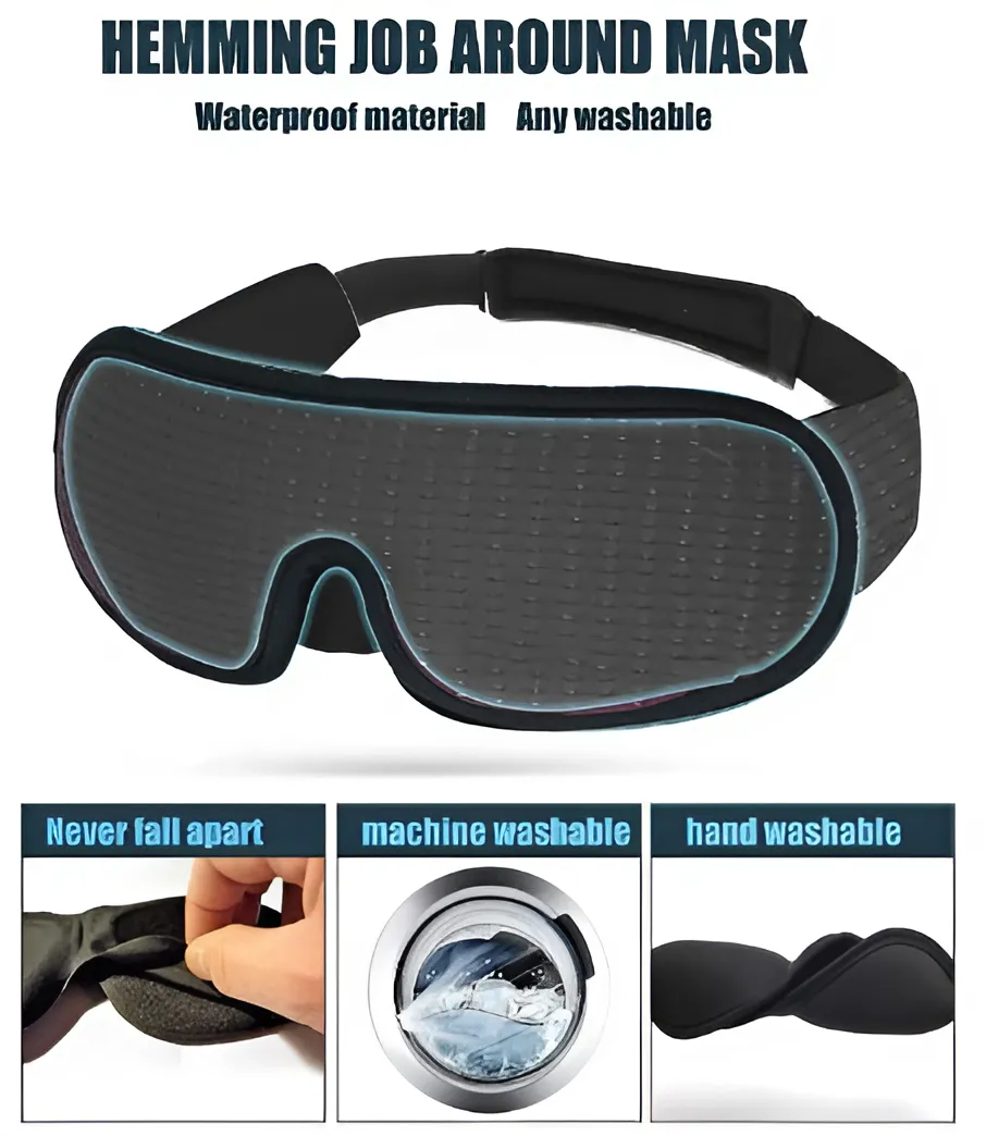 Soft Padded 3D Sleep Mask