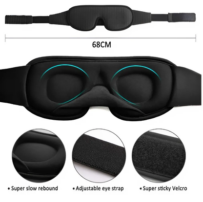 Soft Padded 3D Sleep Mask