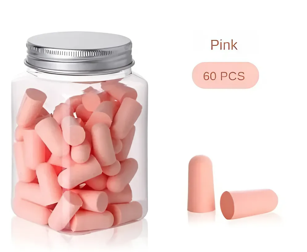 Soundproof Sleep Earplugs with Soft Foam, 10/24/60pcs