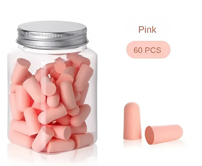 Soundproof Sleep Earplugs with Soft Foam, 10/24/60pcs