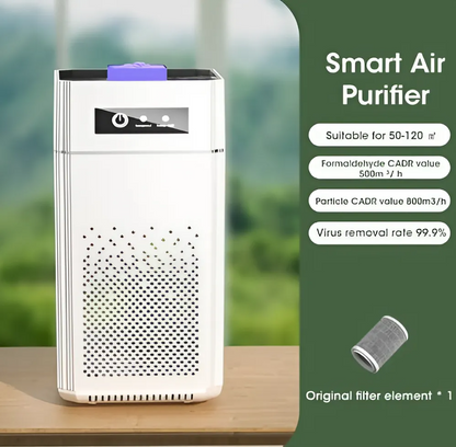 Portable Air Purifier with Replaceable HEPA Filter