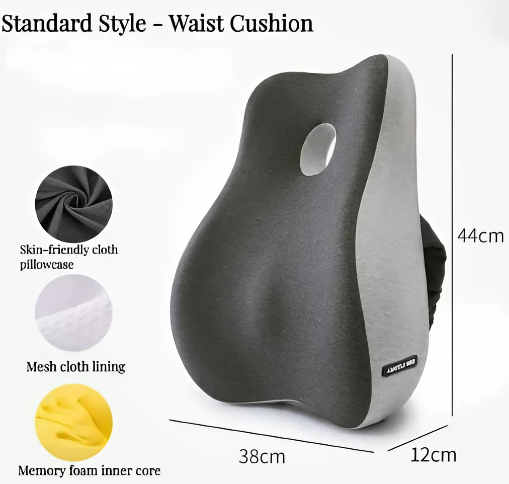 Orthopedic Memory Foam Back Support Pillow