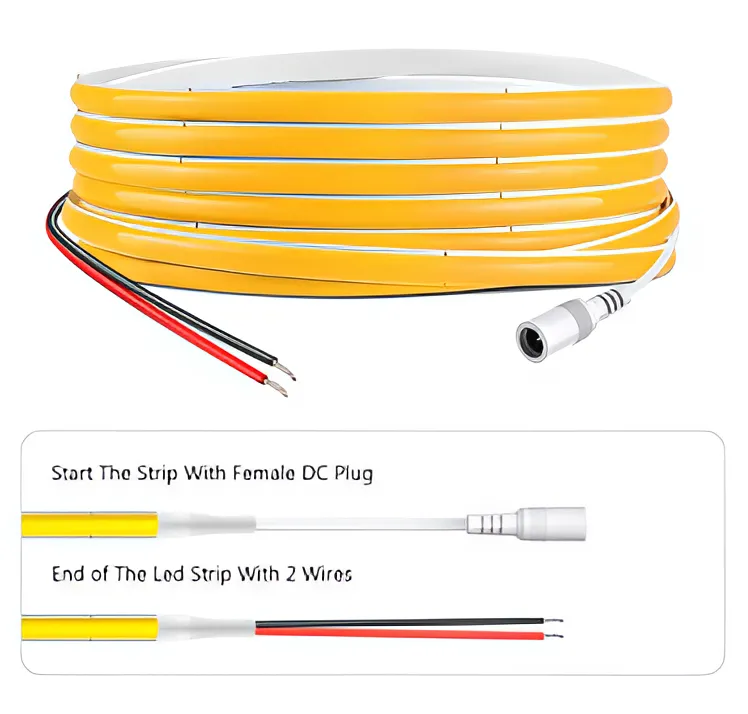 Single Color LED Strip Lights 5mm (0.2 inch)